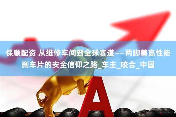 保顺配资 从维修车间到全球赛道——两脚兽高性能刹车片的安全信仰之路_车主_咬合_中国