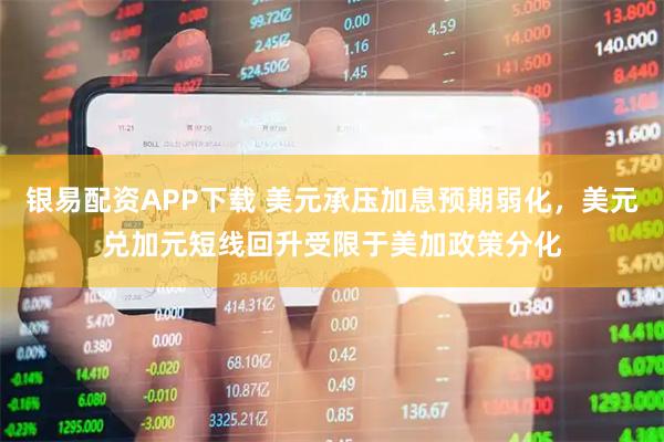 银易配资APP下载 美元承压加息预期弱化，美元兑加元短线回升受限于美加政策分化