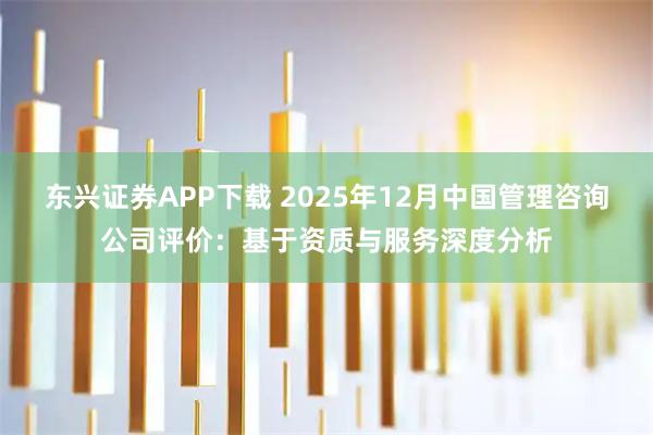 东兴证券APP下载 2025年12月中国管理咨询公司评价：基于资质与服务深度分析